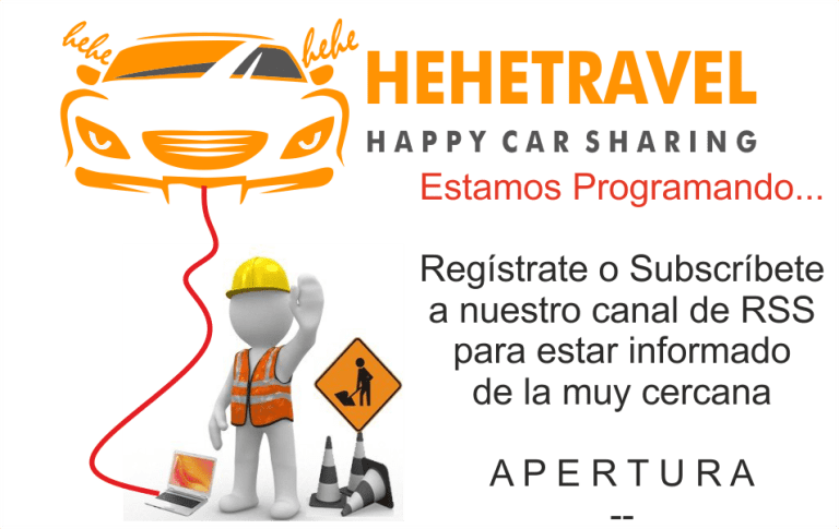 Estamos trabajando en la plataforma hehetravel. jeje travel